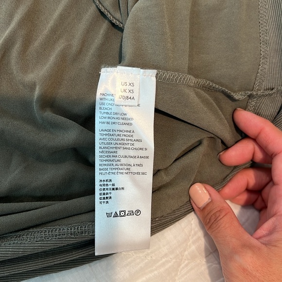 Free People Movement Seven Stars Onesie in Size XS taupe green/grey color - Picture 9 of 10